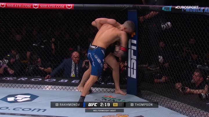 Shavkat Rakhmonov vs Stephen Thompson (UFC 296)