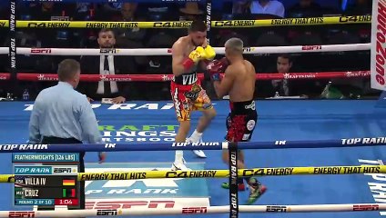 Ruben Villa vs Cristian Cruz Chacon